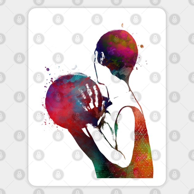 Basketball sport art #basketball Magnet by JBJart